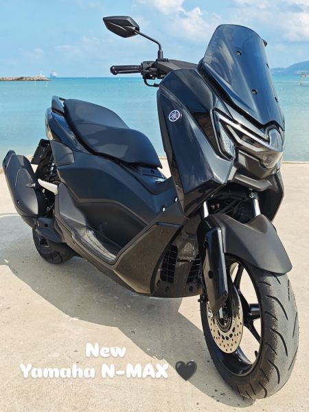 YAMAHA N-MAX BLACK EDITION. Bike for rent.